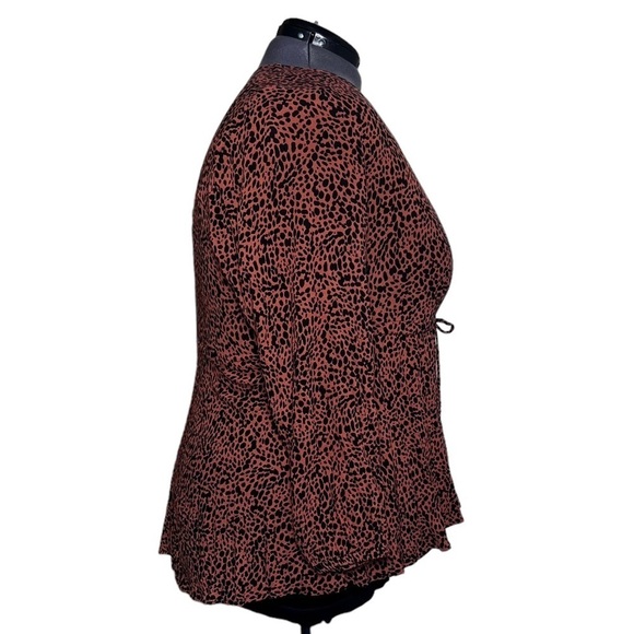 Torrid Tie-Front Midi Kimono Cheetah Print (Size 2) - Picture 2 of 7